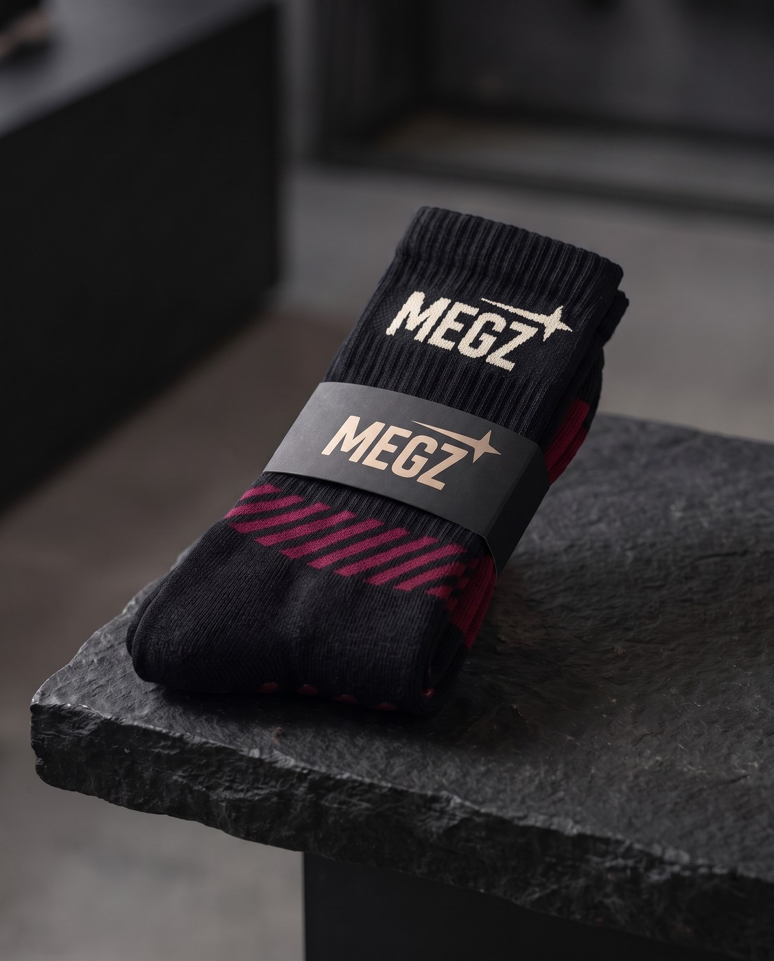 Grip Socks, Carbon: Packaging